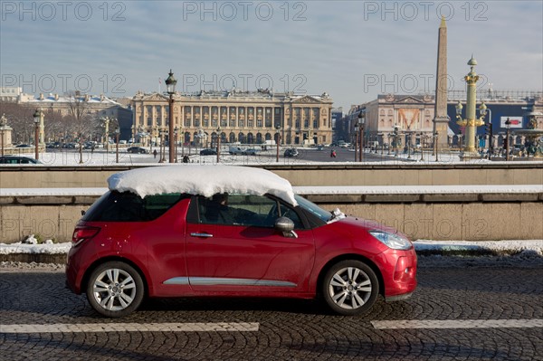 Paris sous la neige, février 2018