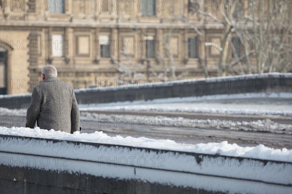 Paris under the snow, February 2018