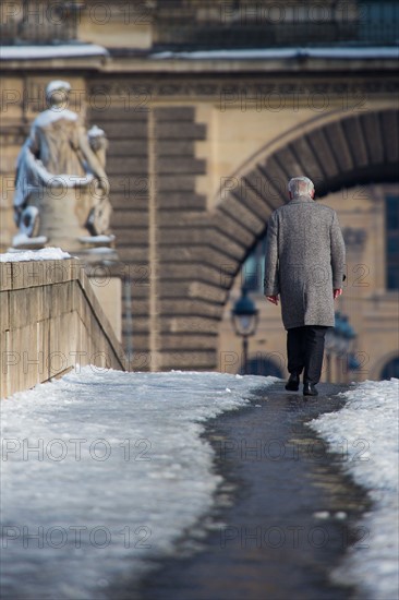 Paris under the snow, February 2018