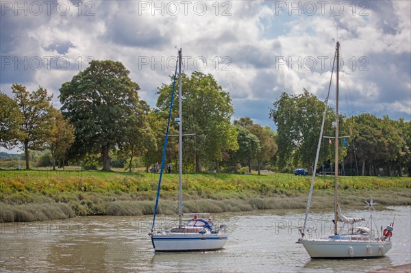 Saint Valery sur Somme (Baie de Somme, France)