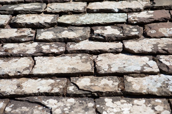 Detail of slate roof