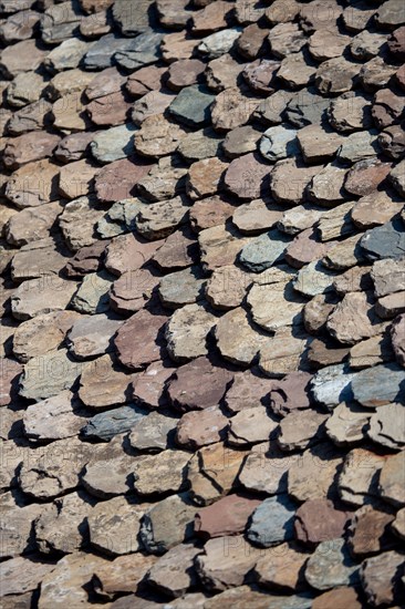 Detail of slate roof