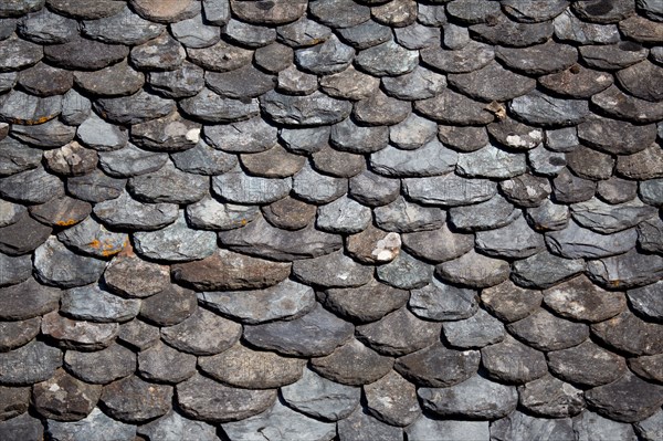 Detail of slate roof
