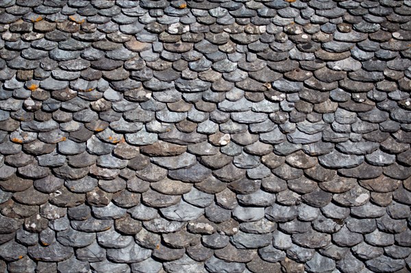 Detail of slate roof