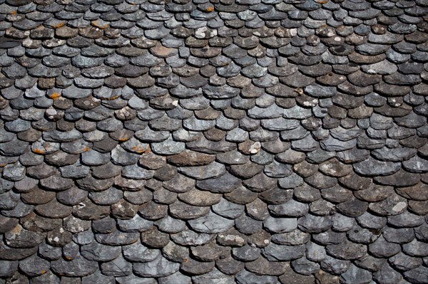 Detail of slate roof