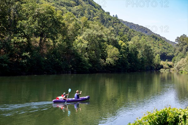 Parc des Grands Causses, Gorges du Tarn, Brousse le Château