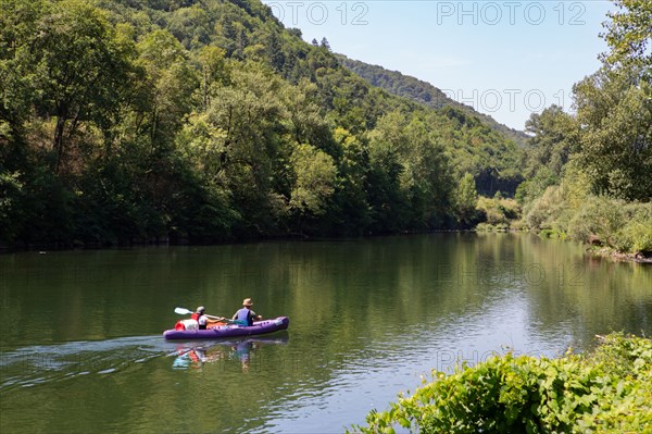 Parc des Grands Causses, Gorges du Tarn, Brousse le Château