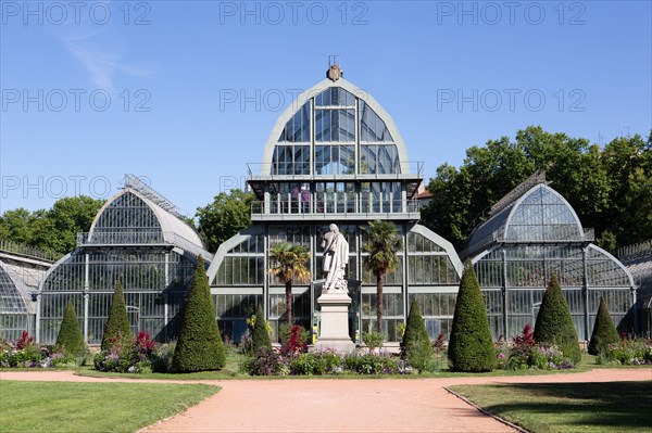 Lyon, Parc de la Tête d'Or, greenhouses