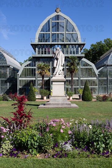 Lyon, Parc de la Tête d'Or, greenhouses