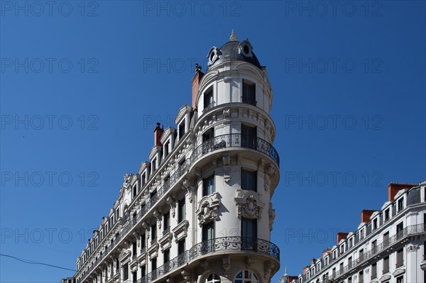 Lyon, Jacobins, rue du Président Carnot, immeuble d'angle