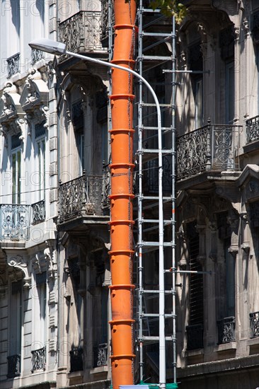 Lyon, work on buildings