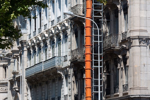 Lyon, work on buildings