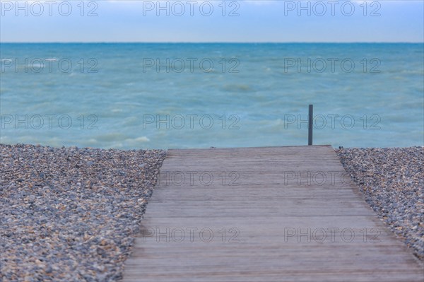 Dieppe, front de mer, planches,