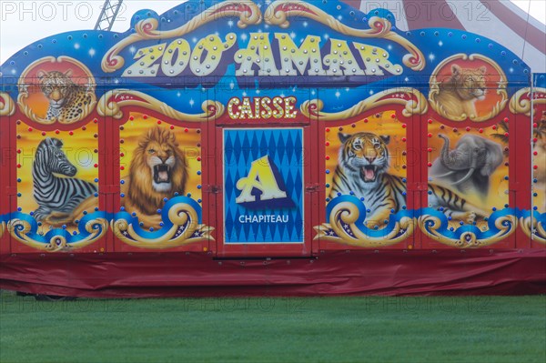 Dieppe, chapiteau du Cirque Amar