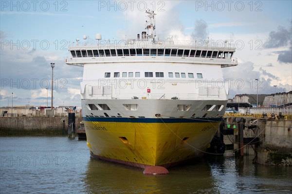 Dieppe, ferry Côte d'Albâtre de Transmanche Ferries