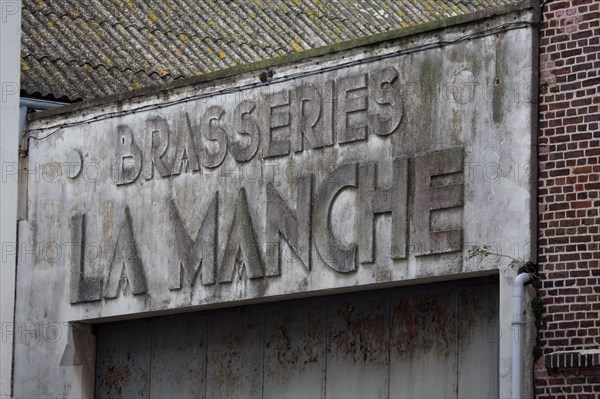 Dieppe, vestiges de la brasserie La Manche