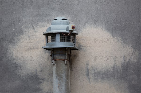 Dieppe, cheminée de ventilation