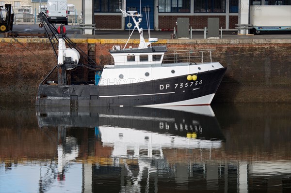 Dieppe, bateau de pêche