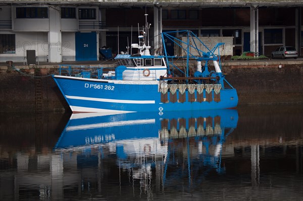 Dieppe, bateau de pêche