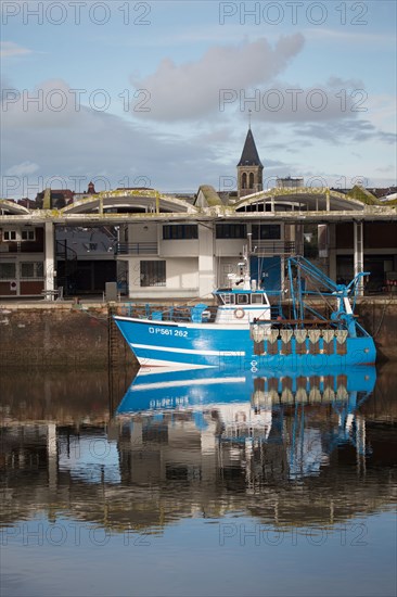 Dieppe, chalutiers,