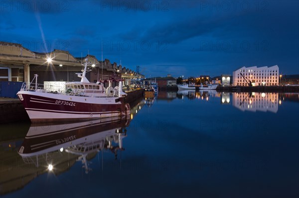 Dieppe, fishing harbour