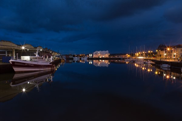 Dieppe, fishing harbour