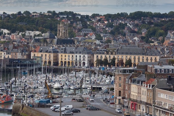 Harbour and quays in Dieppe