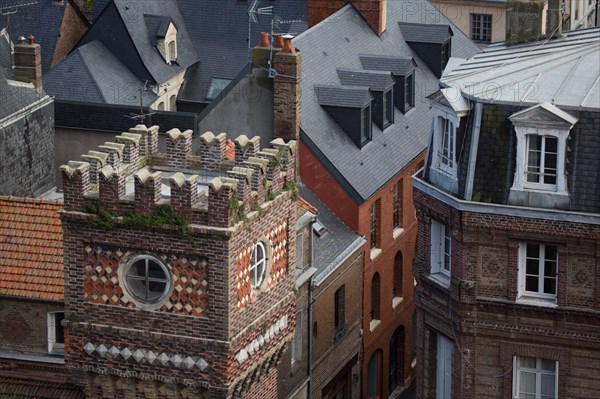 Dieppe, au dessus de la rue de Sygogne