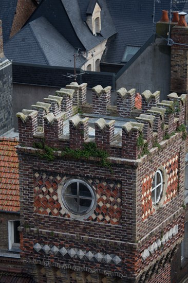 Dieppe, au dessus de la rue de Sygogne