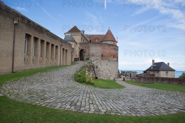 Dieppe, entrée du château