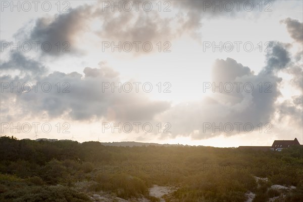 Le Touquet Paris Plage, dunes above the beach