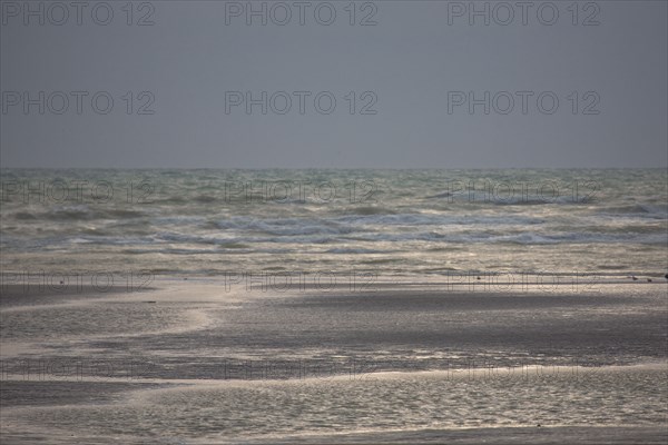 Le Touquet Paris Plage, la plage à marée basse