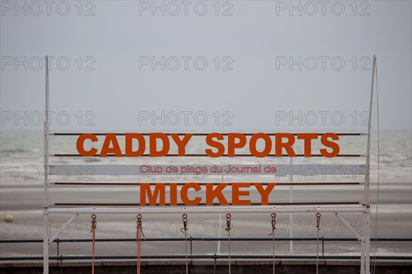 Le Touquet Paris Plage, mickey club on the beach