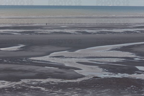 Le Touquet Paris Plage, la plage à marée basse