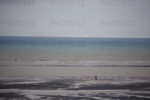 Le Touquet Paris Plage, the beach at low tide