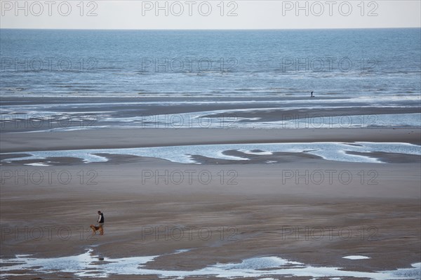 Le Touquet Paris Plage, the beach at low tide