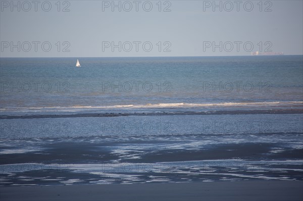 Le Touquet Paris Plage, the beach at low tide