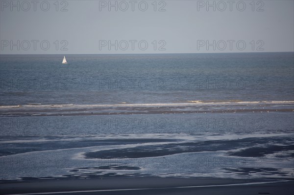 Le Touquet Paris Plage, the beach at low tide