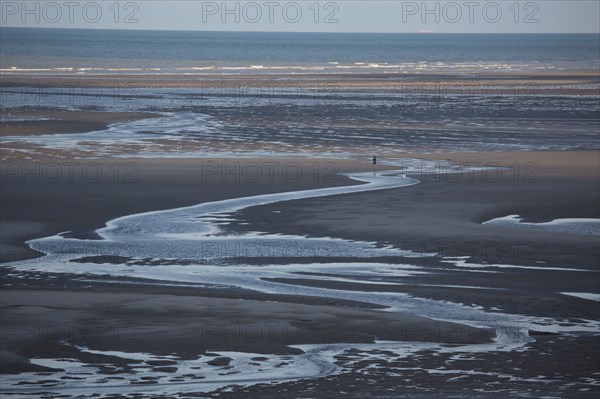 Le Touquet Paris Plage, the beach at low tide