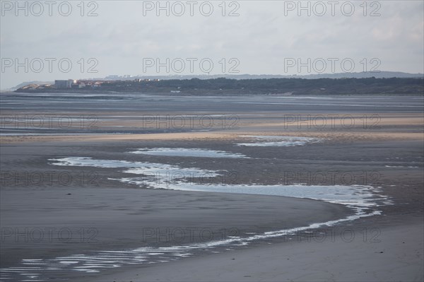 Le Touquet Paris Plage, the beach at low tide