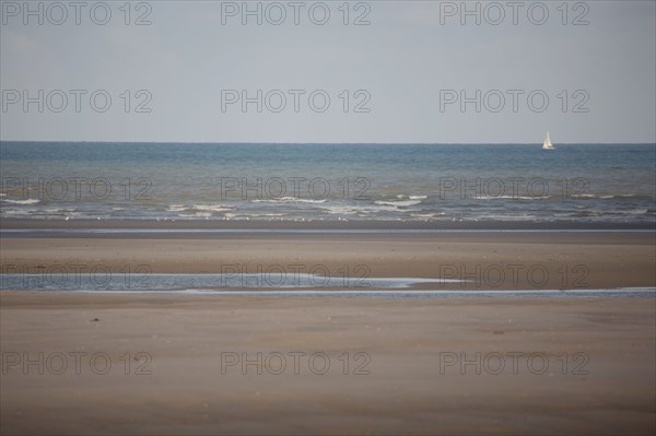 Le Touquet Paris Plage, the beach at low tide