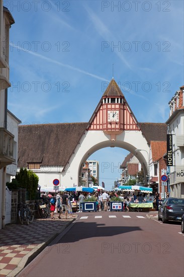 Le Touquet Paris Plage, covered market