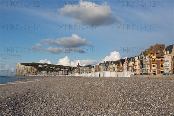 Mers les Bains, front de mer