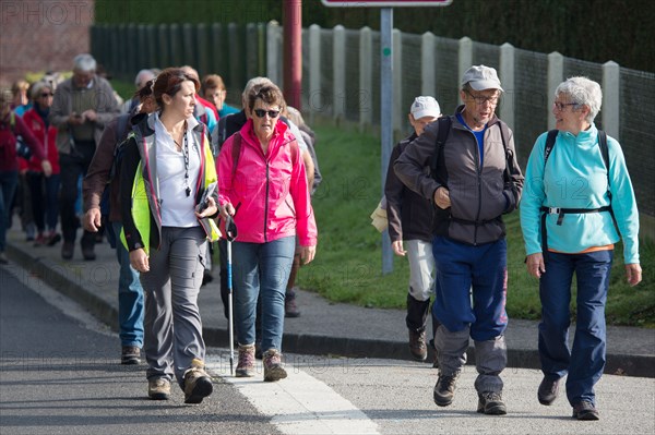 Hiking in Saint Denis sur Scie