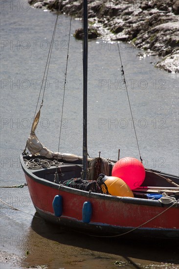 Clohars Carnoët, ria et port de Doëlan, bateaux de pêche