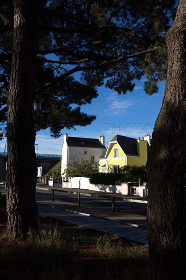 Lorient, Boulevard Laënnec, promenade le long du Scorff