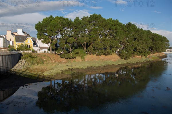 Lorient, Boulevard Laënnec, promenade le long du Scorff