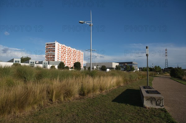 Lorient, Rue Straed Louis Guiguen, promenade le long du Scorff