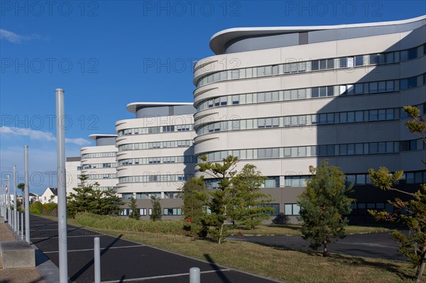 Lorient, Rue Louis Guiguen, hôpital du Scorff