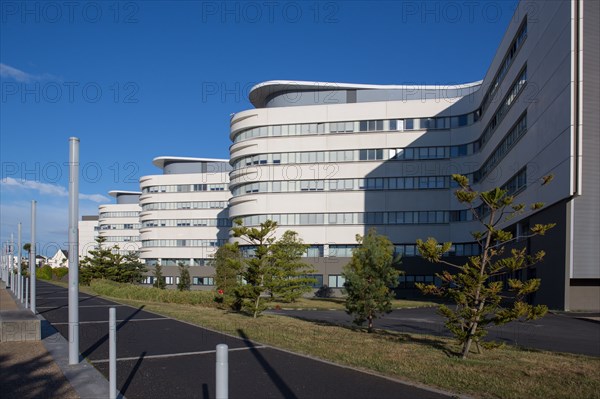 Lorient, Rue Louis Guiguen, hôpital du Scorff